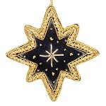 Gold and Black Star