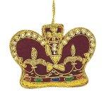 Simple Maroon Crown