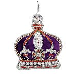  Purple Crown with Red Crystals